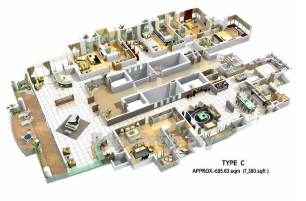 H Residence (One Ritz Residence), Persiaran Gurney Penang , Penang, Persiaran Gurney