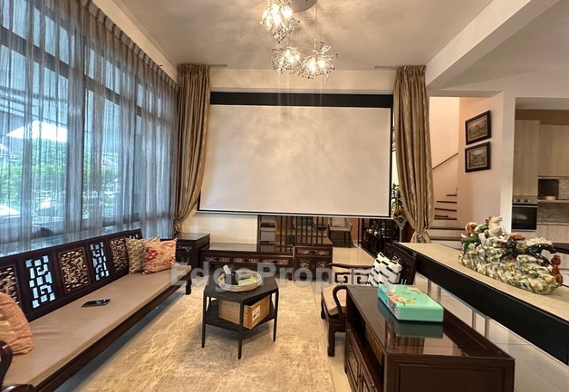 Fully furnished 2 storey superlink house for rent @ Estuari Garden Puteri Harbour , Johor, Nusajaya