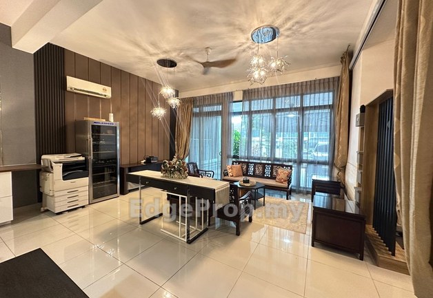 Fully furnished 2 storey superlink house for rent @ Estuari Garden Puteri Harbour , Johor, Nusajaya