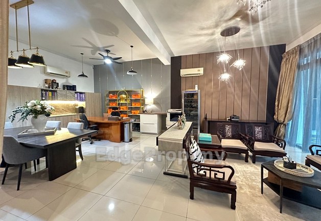 Fully furnished 2 storey superlink house for rent @ Estuari Garden Puteri Harbour , Johor, Nusajaya