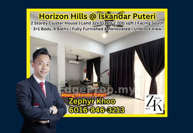 Horizon Hills Double Storey Cluster House for Sale !