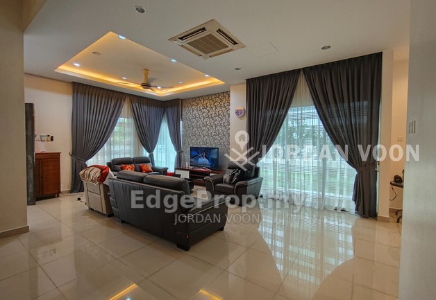 Juru Height 2 Sty Bungalow Extended Kitchen Furnished Spacious, Juru, Penang, Juru