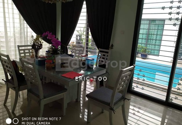 sitiawan taman setia maju 2 Storey Zero Lot Bungalow , Perak, Sitiawan