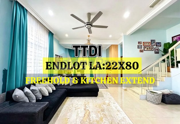 Endlot Kitchen Extend 2 Sty Terrace TTDI Facing Open, Kuala Lumpur, Taman Tun Dr Ismail