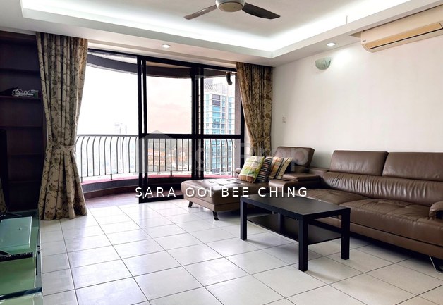 High Floor fully Furnished . Wonderful natural lighting and a spacious yard and Kitchen , Kuala Lumpur, Mont Kiara
