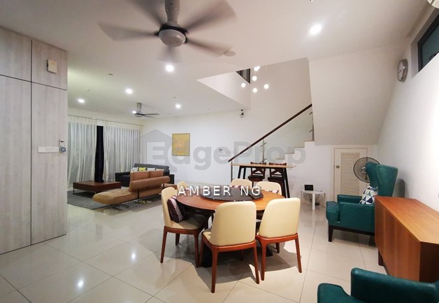 Sunway Montana Town house 3378sf Renov & Extended with 4 rooms & Balcony facing KLCC city view & firework, Fully Furnished for Sale, Kuala Lumpur, Taman Melawati