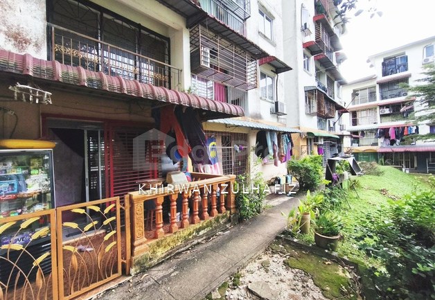 Apartment Mawar Ground Floor Bukit Beruntung For Sale, Selangor, Rawang