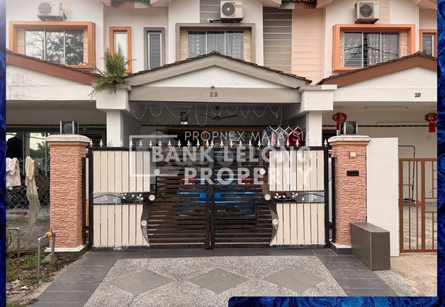 Taman Scientex @ Pasir Gudang, For Auction, Double Storey Terrace , Johor, Pasir Gudang