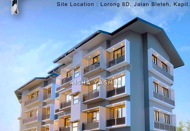 Three Bedroom Apartment Walking Distance to School at Kapit Town for Sale, Sarawak, Kapit
