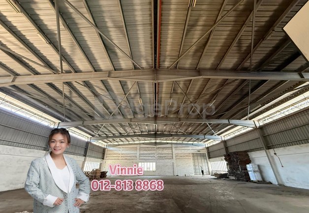 Factory For Rent @ Bukit Minyak Industrial Area, Penang 🏭 槟城 Bukit Minyak 工业区工厂出租（附大型 Covered Area）, Penang, Bukit Minyak