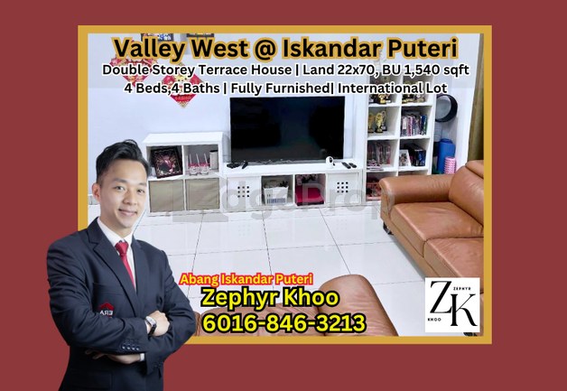 Valley West @ Horizon Hills Double Storey Terrace House for Sell !, Johor, Horizon Hills
