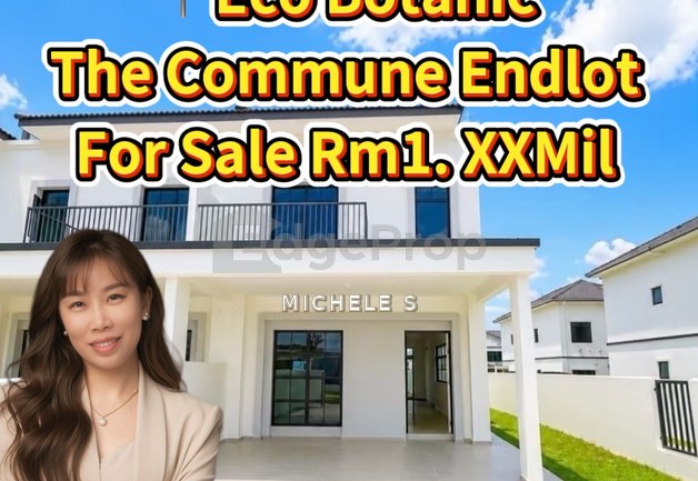 Eco Botanic The Commune Cluster End Lot For Sale, Johor, Nusajaya