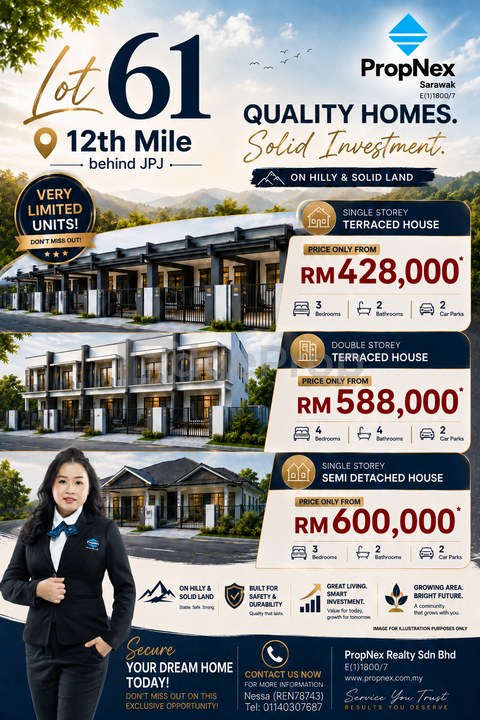NEW HOMES LOT 61 – 12TH MILE 