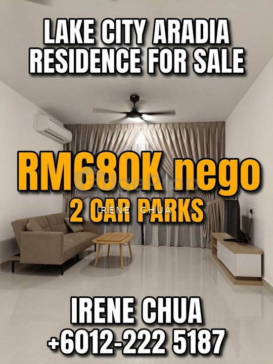 Lake City Taman Wahyu Arabia Residence For Sale, Kuala Lumpur, Batu 