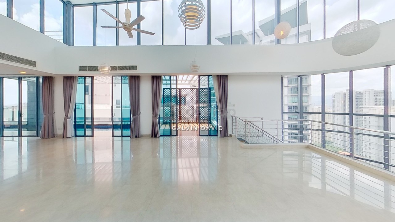 Penthouse with private pool, majestic view @ 11 Mont Kiara, Kuala Lumpur, Mont Kiara