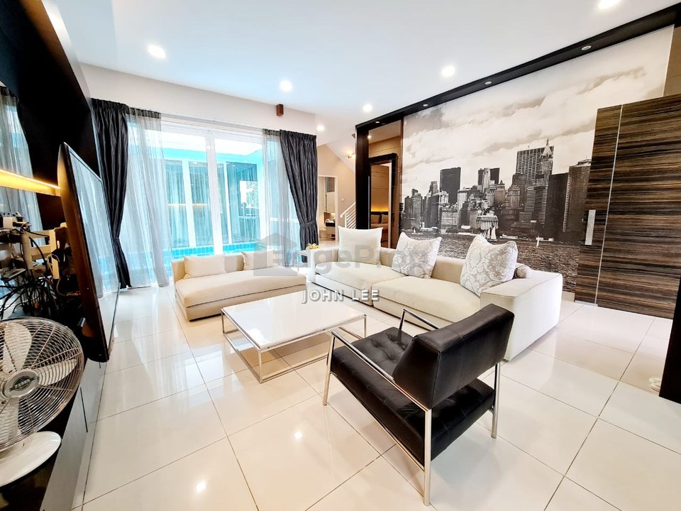 Skyville Puchong Jaya 2.5 Storey Semi D House For Sale Freehold Land Size 5400sqft Have Bigger Swimming Pool Good Location Hill Top Environment, Selangor, Bandar Kinrara Puchong