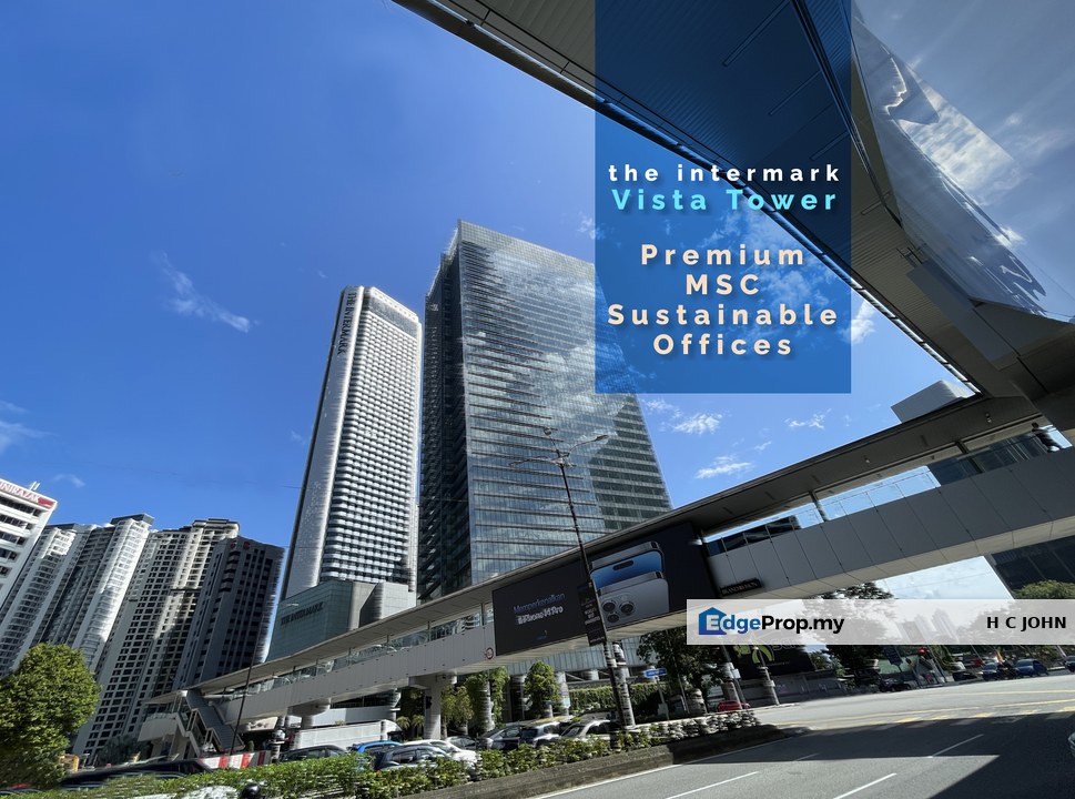 Vista Tower @ Intermark KLCC MSC Grade A Office - Vacant and Furnished, Kuala Lumpur, KLCC
