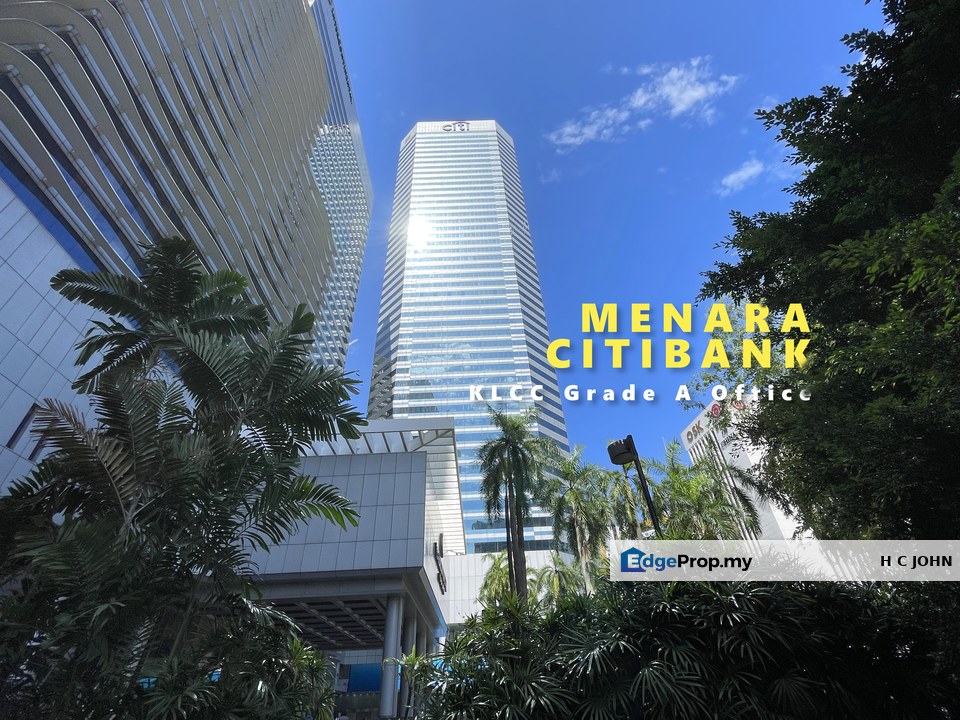 Menara Citibank KLCC Prime Green Sky Grade A Office closeby to Train station - Single Floor, Kuala Lumpur, KLCC