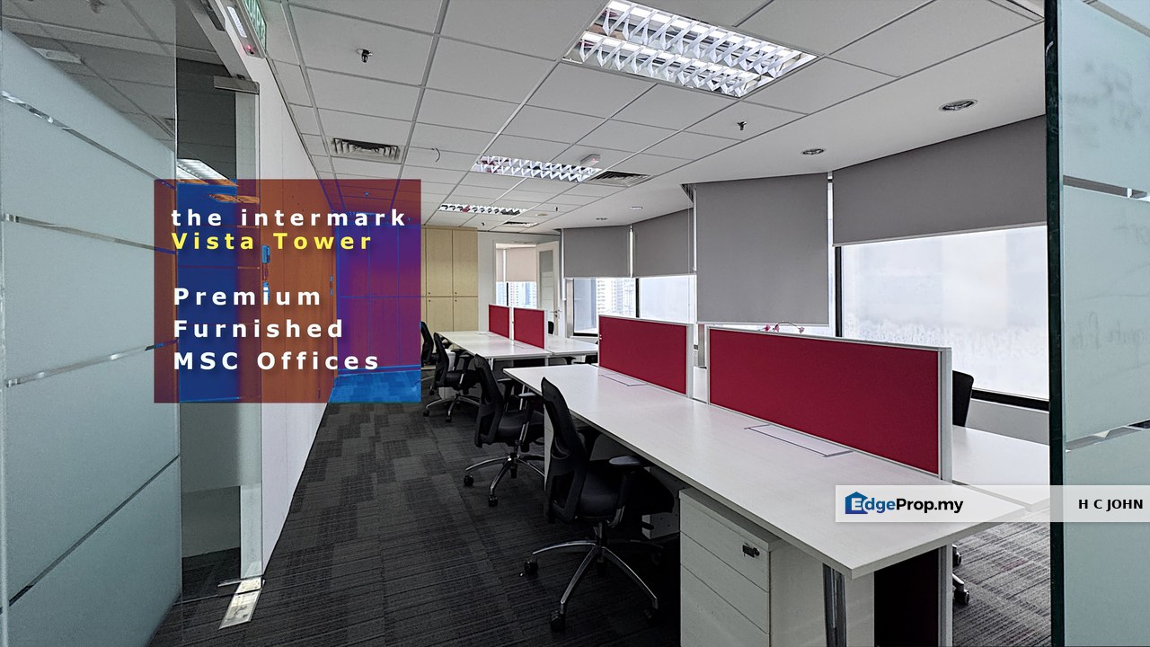 Vista Tower @ Intermark KLCC MSC Furnished Small Office Closeby Train Network, Kuala Lumpur, KLCC