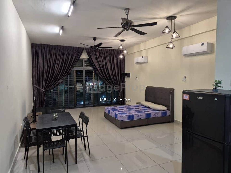 Palazio Service Apartment @ Taman Austin Perdana Johor, Studio Unit, Fully Furnished, For Rent , Johor, Johor Bahru