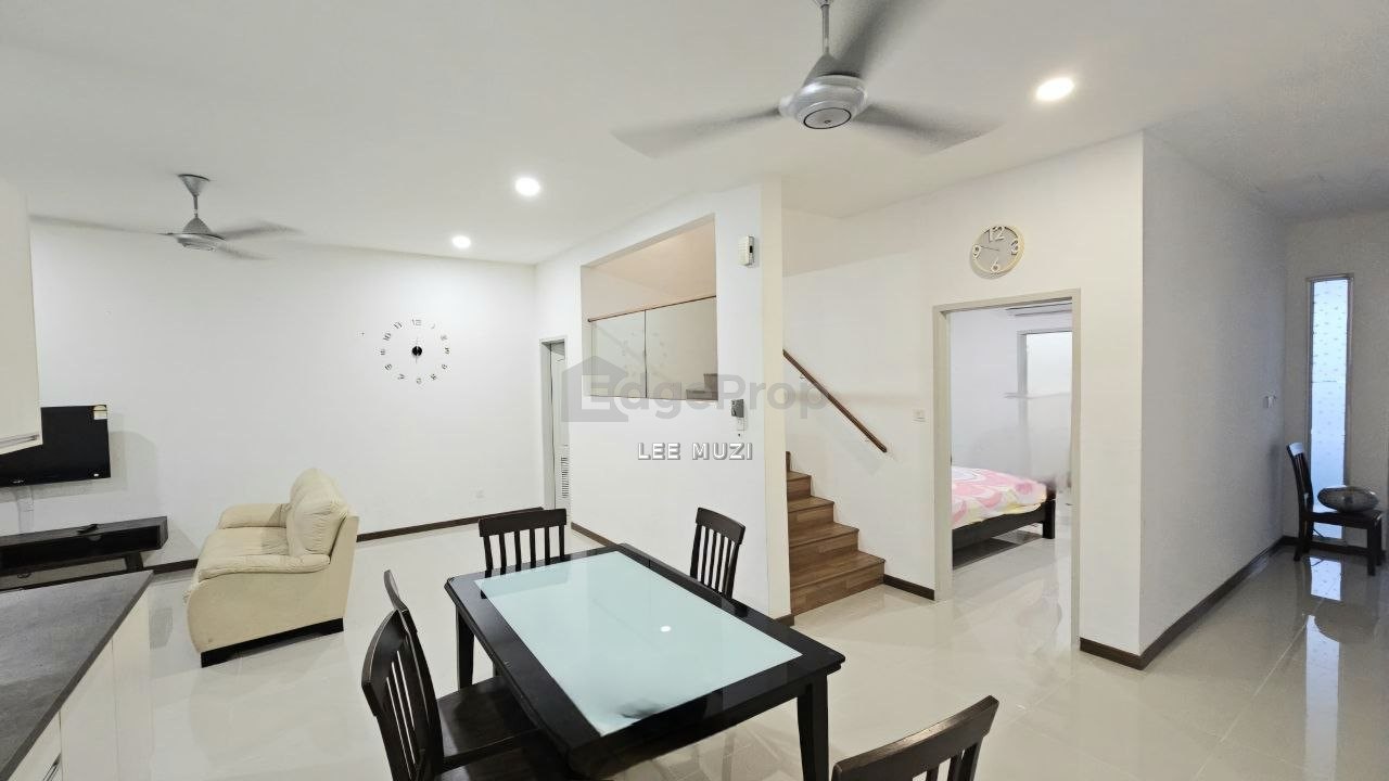 MONTBLEU RESIDENCE SUNWAY TAMBUN IPOH TOWN HOUSE LOWER FLOOR FURNISHED GATED GUARDED FOR RENT, Perak, Ipoh