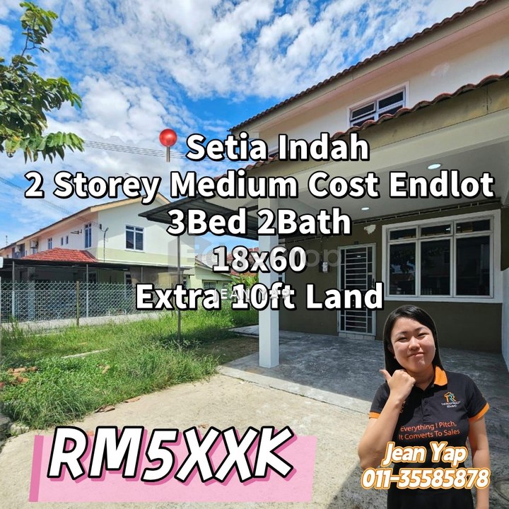 Setia Indah Double Storey Medium Cost Endlot, Johor, Johor Bahru