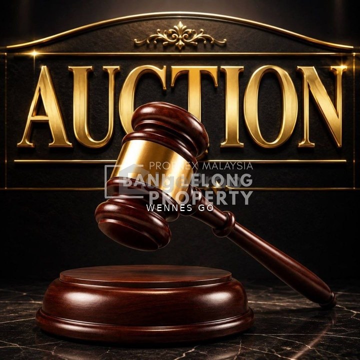 CHEAP And Below Market Value Double Storey Terrace Auction, Johor, Nusajaya