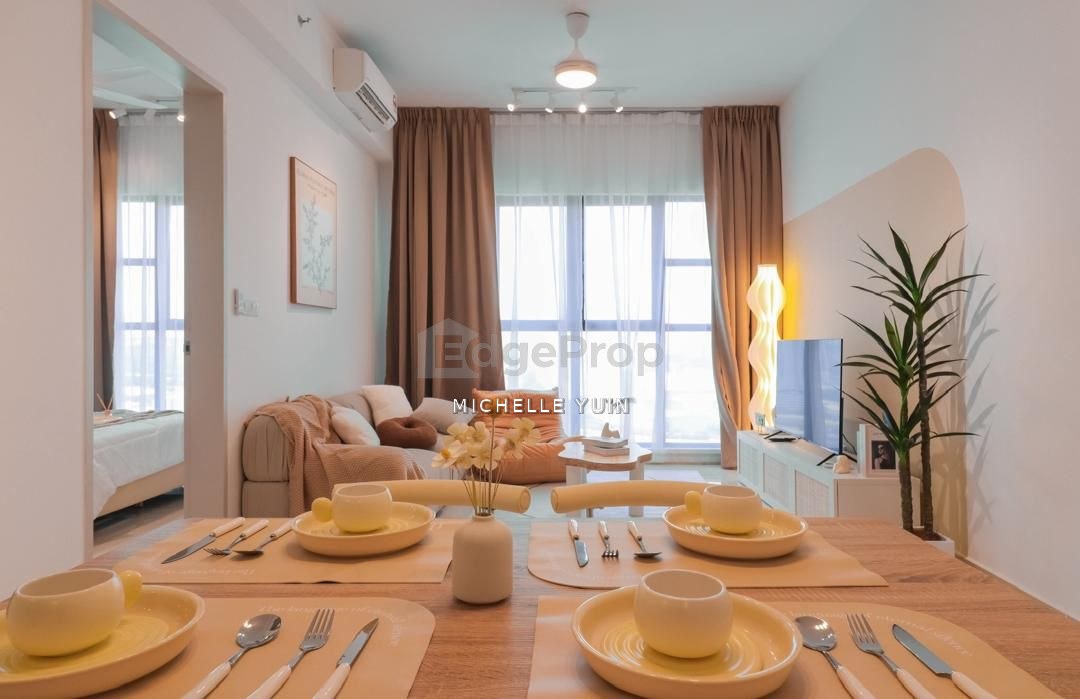 Trion KL condominium fully furnished Chan Sow Lin 2R1B 1carpark Pudu renovated Cheras id design city centre ready now Miharja muji style Maluri mall, Kuala Lumpur, Pudu