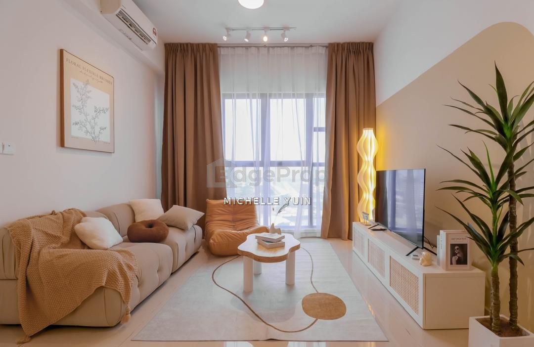 Trion KL condominium fully furnished Chan Sow Lin 2R1B 1carpark Pudu renovated Cheras id design city centre ready now Miharja muji style Maluri mall, Kuala Lumpur, Pudu