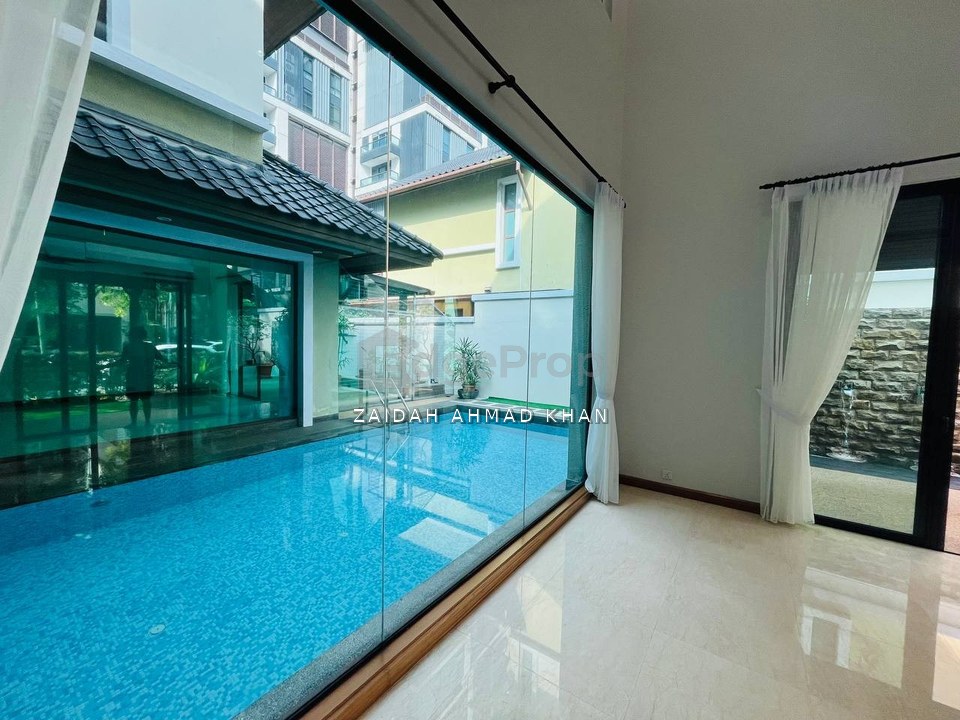 3 Storey Bungalow Villa Mont Kiara With Private Pool Partially Furnished For Rent, Kuala Lumpur, Mont Kiara
