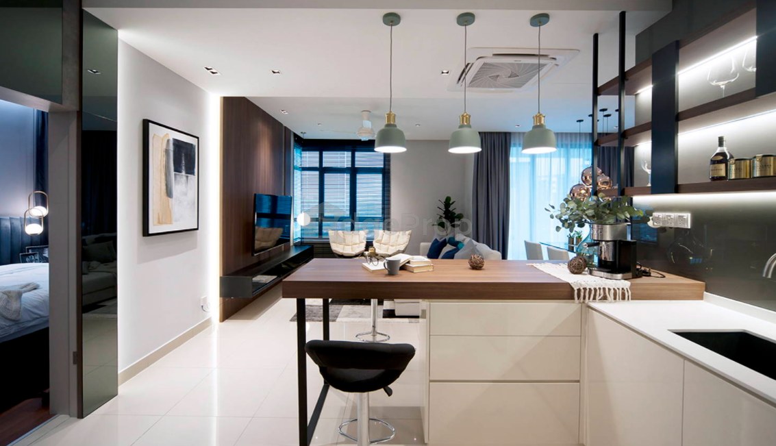 Taman Desa Condo 4Room 2Bath layout Facing Lake Forest View, Kuala Lumpur, Taman Desa 