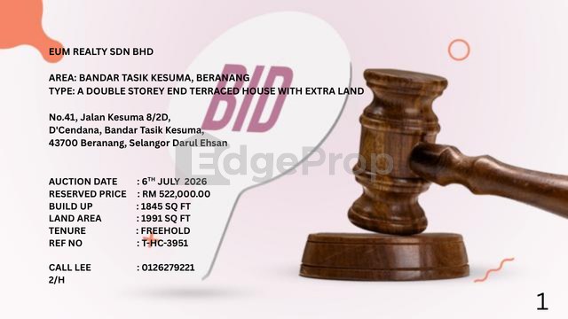 D'cendana 3 @ Bandar Tasik Kesuma