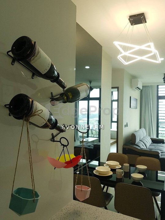 Green Haven Apartment, Kota Putri, 2 bedrooms, parital furnished, gng, Johor, Masai