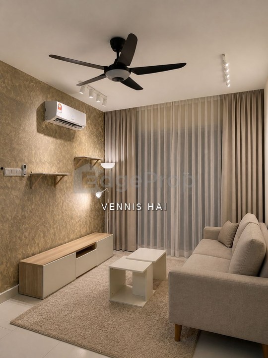 Fully furnish with water filter and washing machine fridge below market rental , Selangor, Puchong