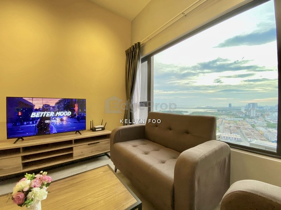 1 bedroom Fully Furnished Imperio Residence City view and Seaview, Melaka, Melaka Raya