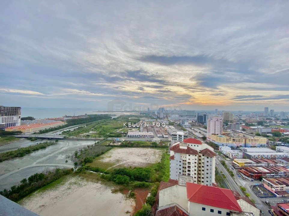1 bedroom Fully Furnished Imperio Residence City view and Seaview, Melaka, Melaka Raya