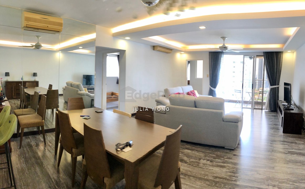 Fully furnished with balcony, opposite MKIS, Kuala Lumpur, Mont Kiara