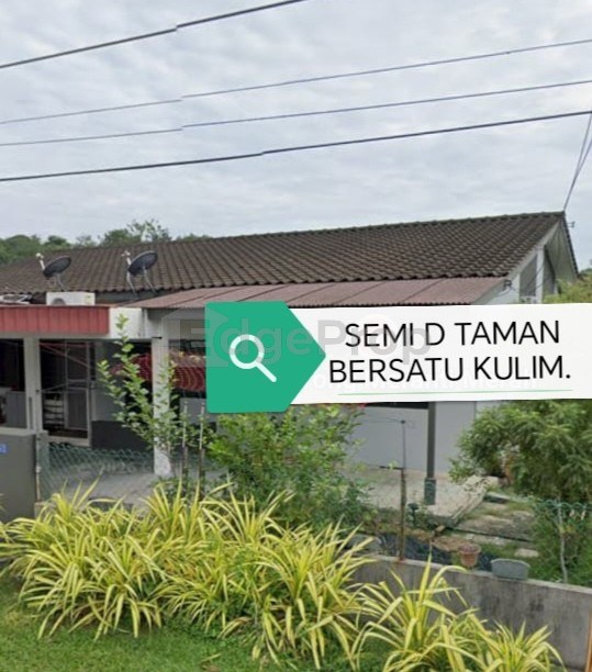 Rumah Semi D Taman Bersatu Kulim, Kedah, Kulim