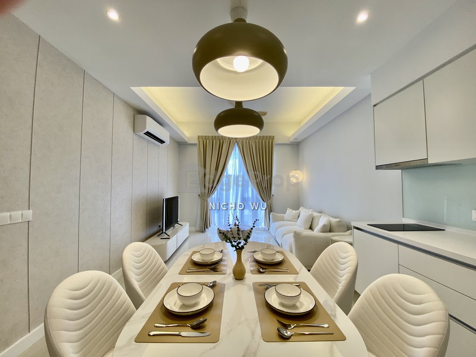 Sentral Suites 2 bedrooms fully furnished for rent, Kuala Lumpur, Brickfields