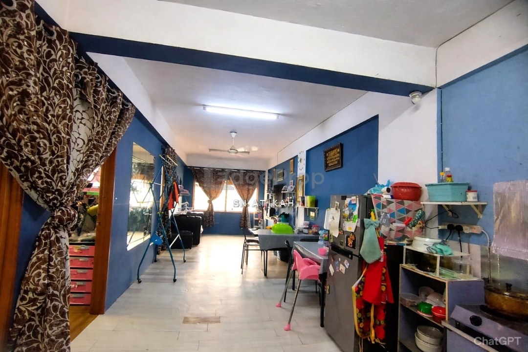 [LEVEL 2] END UNIT Flat Taman Bukit Segar Cheras Selangor For Sale, Selangor, Cheras