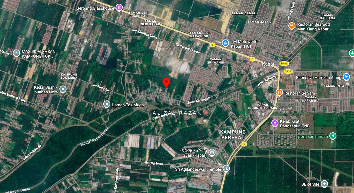 [Tanah Pertanian 1 ekar Zoning Perumahan] Kg Perepat @ Kapar Klang - ada tanaman sawit, Selangor, Kapar 