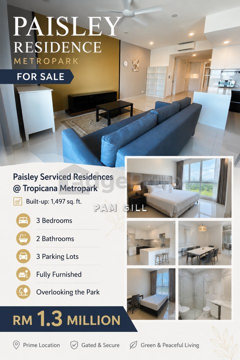 Paisley Serviced Residences @ Tropicana Metropark