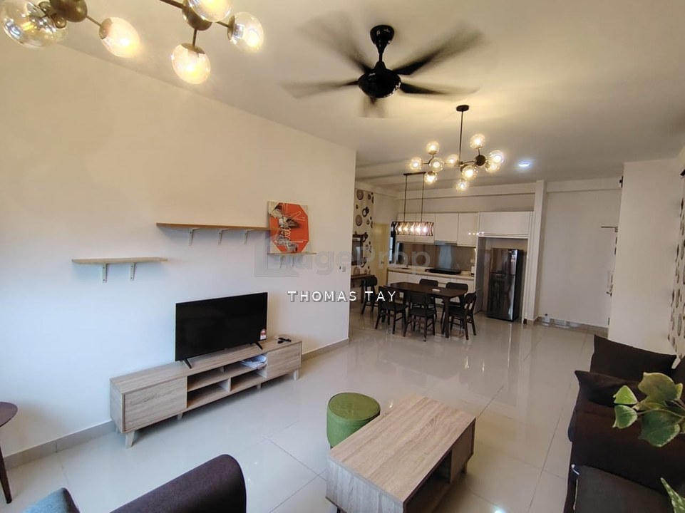 Meridin medini 3 bedroom cw7l bus sg furnish 2 parking nusajaya, Johor, 