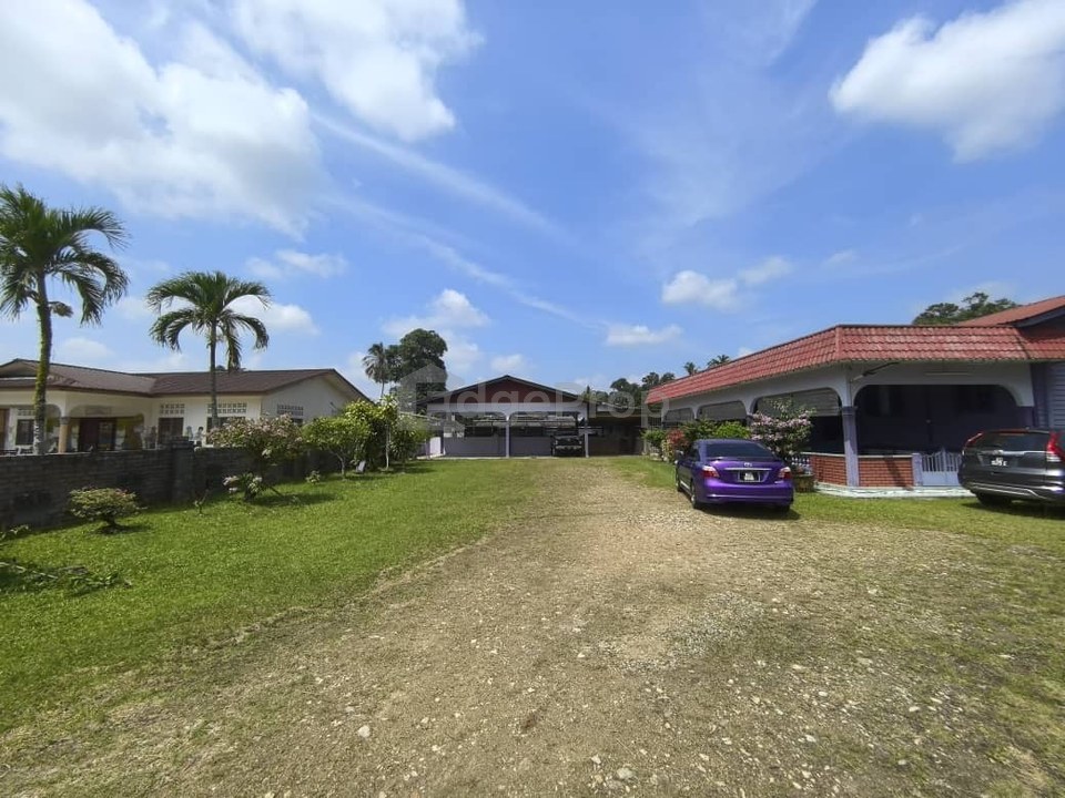 RUMAH BANGLO KAYU  DI KETAPANG TENGAH PEKAN CANTIK TERJAGA & TANAH LUAS, Pahang, Pekan
