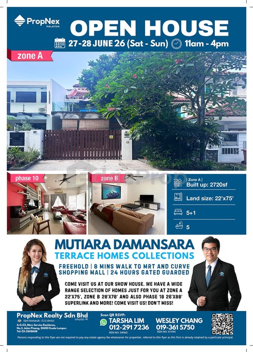 24-hour gated and guarded 2.5-storey exceptional home by the park, Selangor, Mutiara Damansara