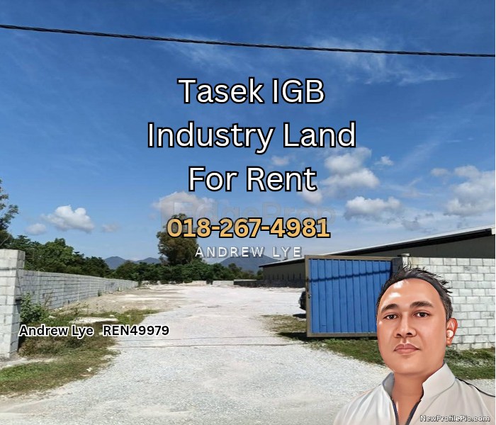 Tasek IGB Industrial Land For Sale , Perak, Ipoh