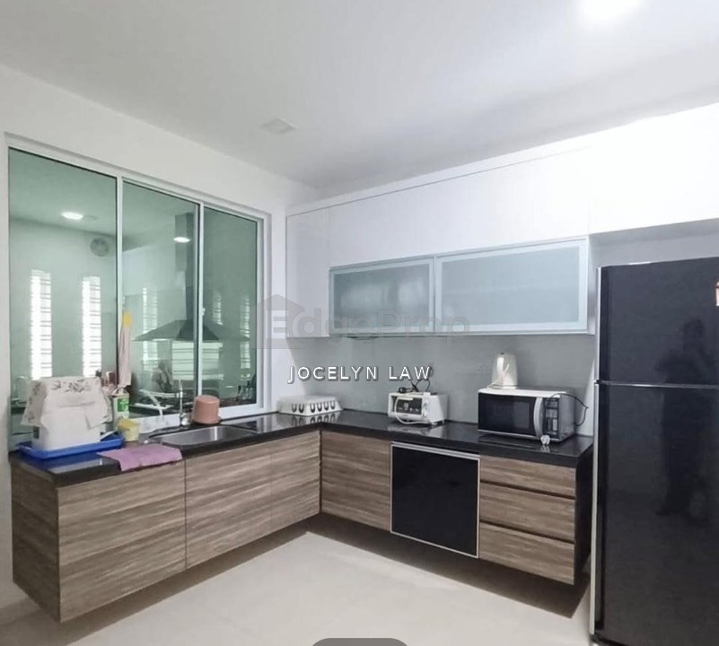 2 Storey House with Fully Furnished For Rent , Johor, Ulu Tiram