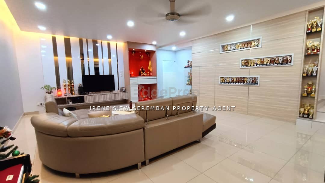 Serena @ Saujana Sutera @ S2 Heights  Double storey Cozy Renovated Fully Furnished Facing North House no 4 Urgent Sale, Negeri Sembilan, Seremban