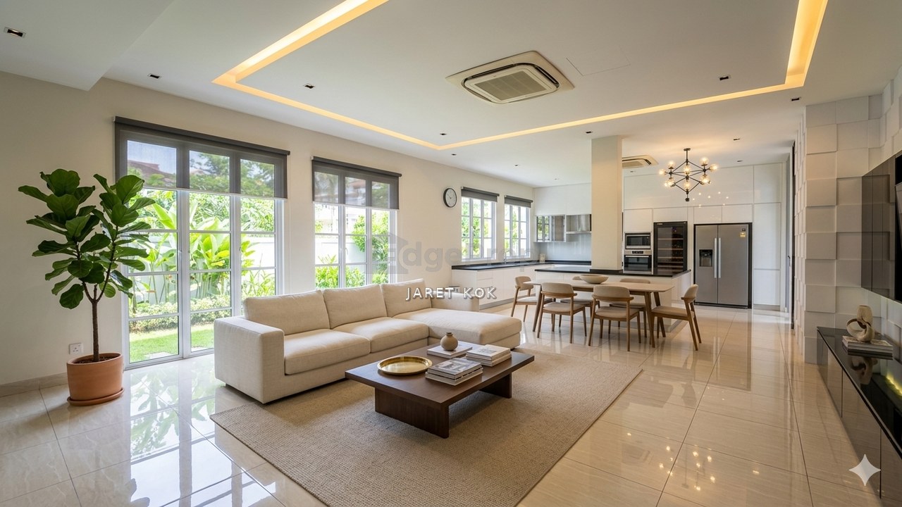 Damansara Heights Beringin Residence For Rent | End Lot Georgian Themed Landed | 3+1R 4B, Kuala Lumpur, Damansara