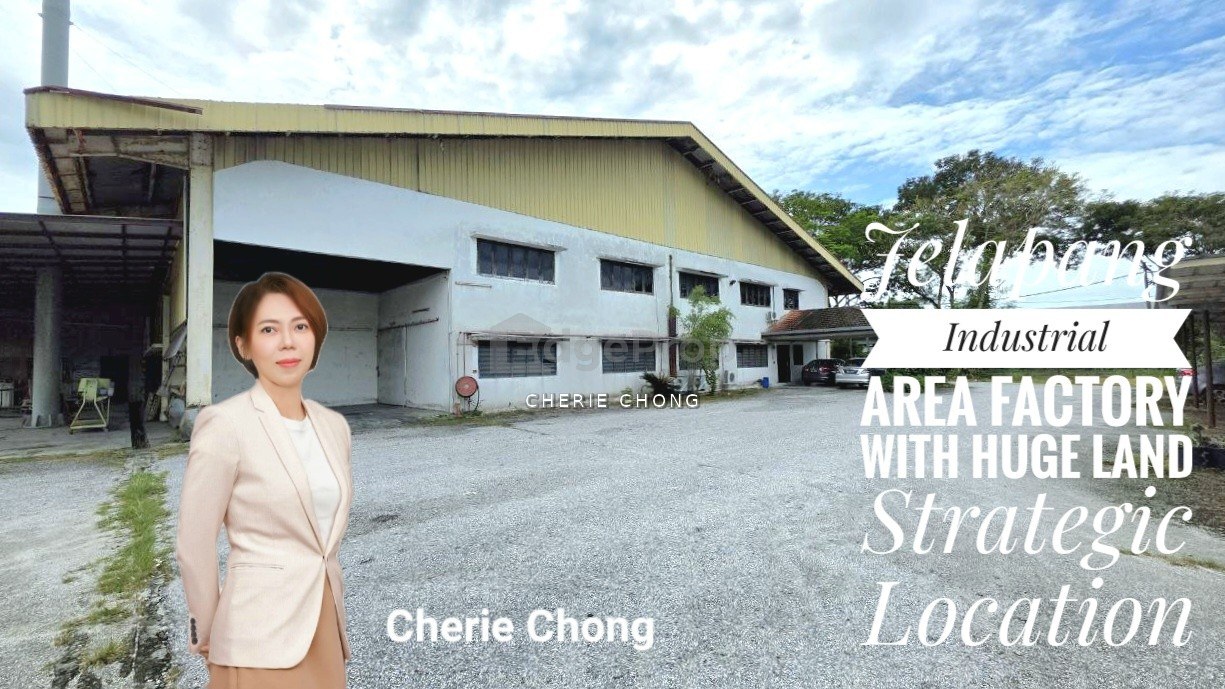Jelapang Industrial Area Factory With Big Land Strategic Location Easy Access Silibin Menglembu 